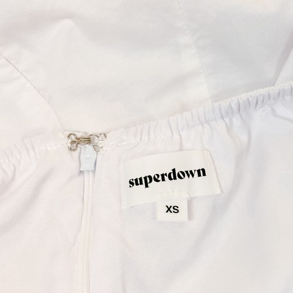 Superdown Flynn Ruched Sleeve Dress - Picture 12 of 13